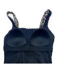 Summervivi - Leopard Print Xtra Life Shock Square Neck One Piece Swimsuit