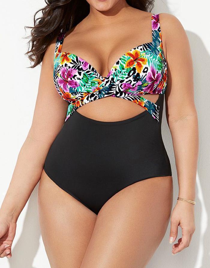 Mallorca Multi Cut Out Underwire One Piece Swimsuit