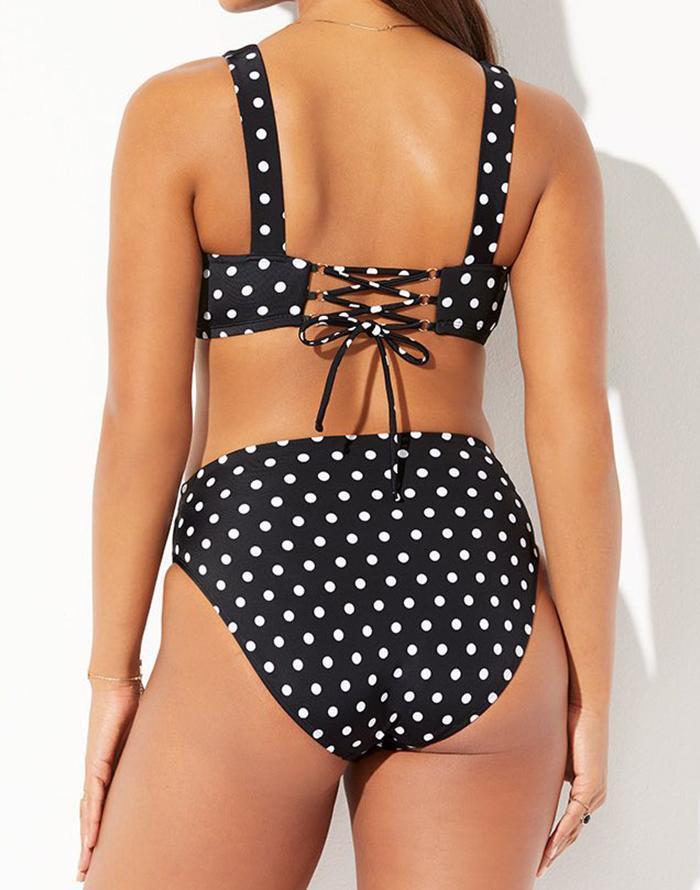 Summervivi Executive Polka Dot Underwire Bikini