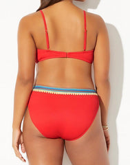 Mentor Aztec Ribbed High Waist Bikini