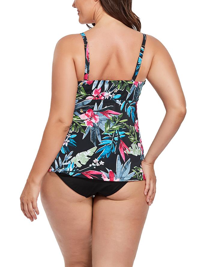 Summervivi - Belize Tie Front Underwire Tankini Top