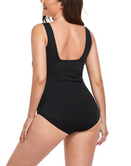 Summervivi-Tank One Piece Swimsuit