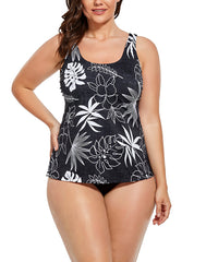 Caribbean Classic Black Tankini Set